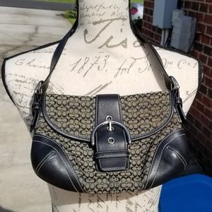 "CLEARANCE" Small Coach Purse- Like New C Pattern